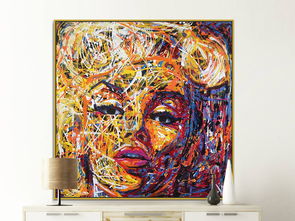 藝術(shù)時(shí)光機(jī) 美式復(fù)古瑪麗蓮·夢(mèng)露手繪裝飾畫設(shè)計(jì)全解析