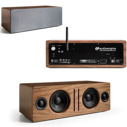 聲擎udioengine b2 apt x wireless無(wú)線藍(lán)牙hifi音箱 木質(zhì)箱 胡桃木音箱產(chǎn)品圖片1